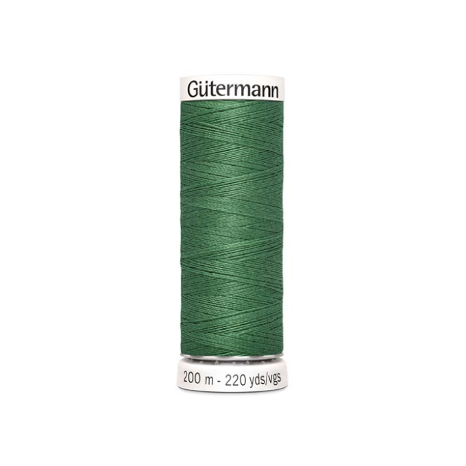 Bobine fil à coudre Gütermann 200m polyester, (931) vert conifère