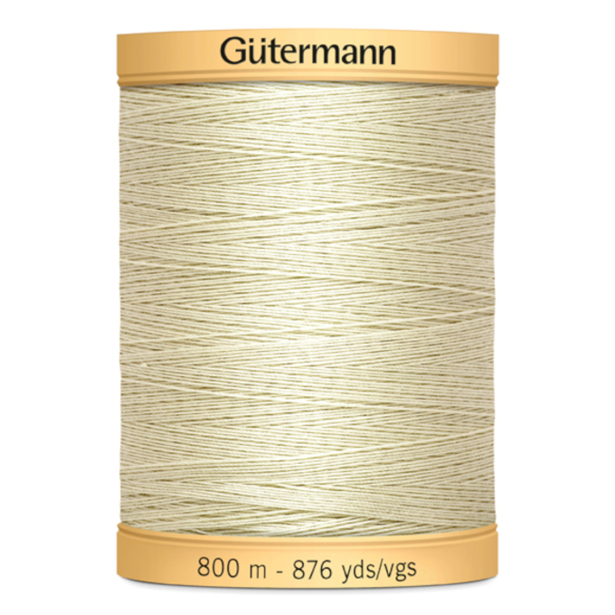 Gütermann C NE 50 Katoen garen 800 m, crèmekleurig