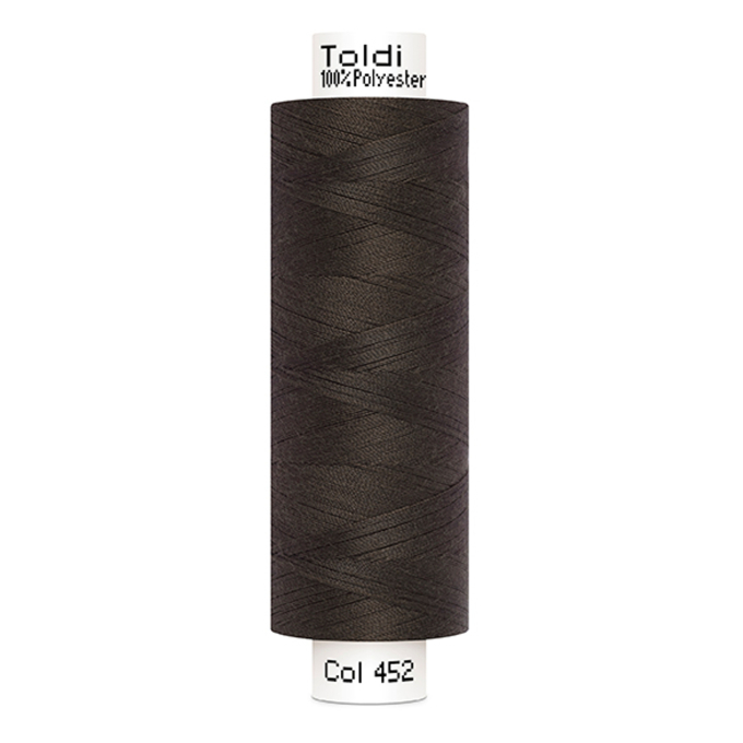 Bobine fil à coudre Gütermann 500m polyester Toldi, (452) marron clair