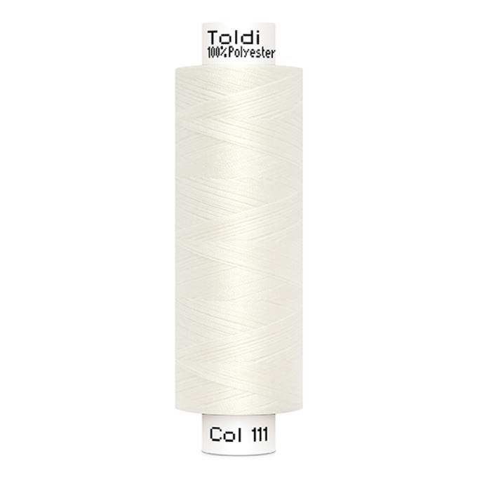 Bobine fil à coudre Gütermann 500m polyester Toldi, (111) naturel