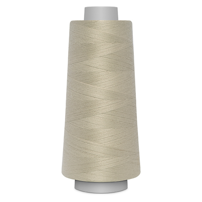 Bobine fil à coudre Gütermann 2500m polyester Toldi Lock, (3010) écru
