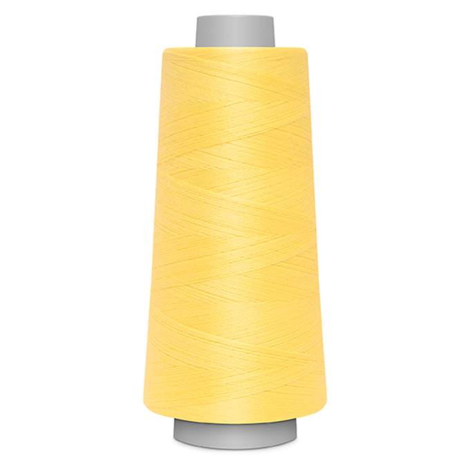 Bobine fil à coudre Gütermann 2500m polyester Toldi Lock, (1345) jaune