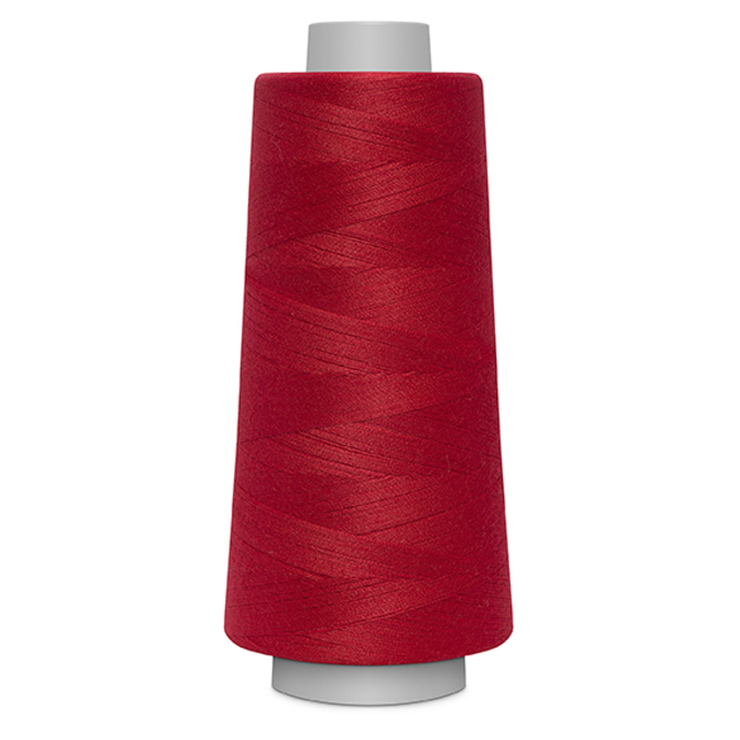 Bobine fil à coudre Gütermann 2500m polyester Toldi Lock, (4580) rouge