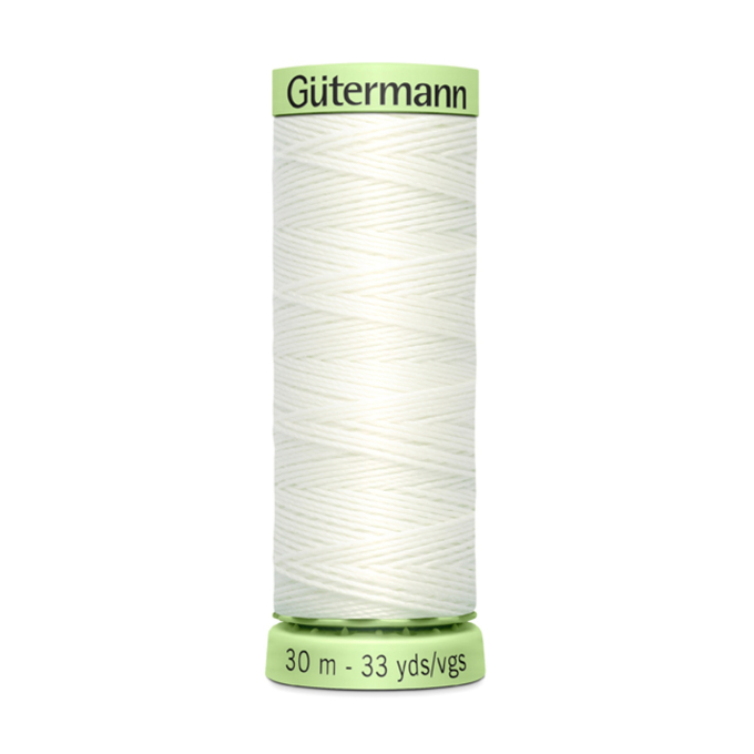Gütermann Zierstich- und Knopflochgarn (111) wollweiss