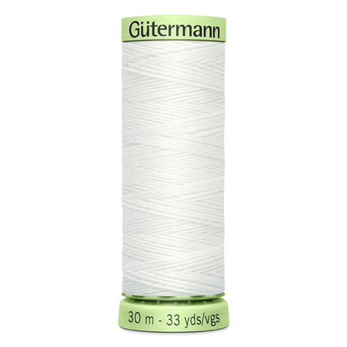 Gütermann Zierstich- und Knopflochgarn (800) weiss