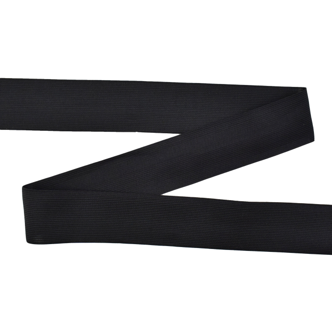 Ruban élastique couture 60 mm, noir
