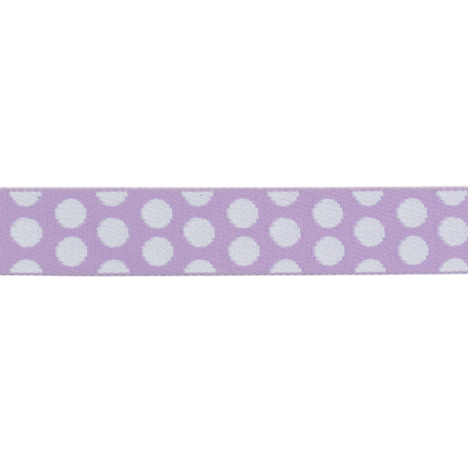 Tassenband Dots 36 mm, blauwpaars