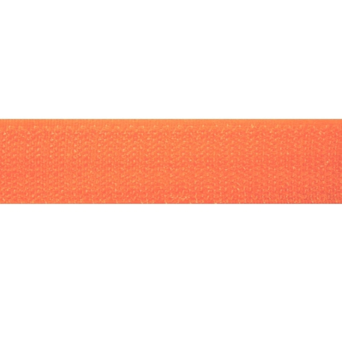 Bande velcro crochet 25mm, orange