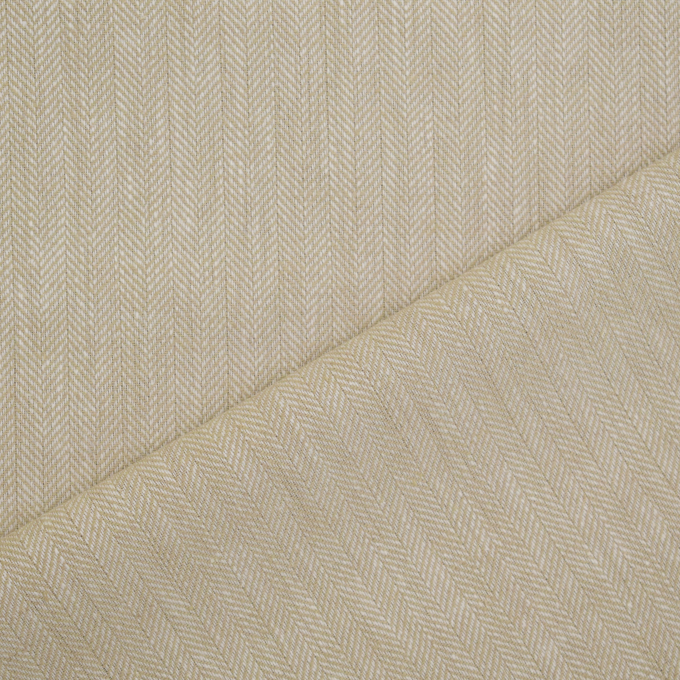 Halflinnen Herringbone, beige
