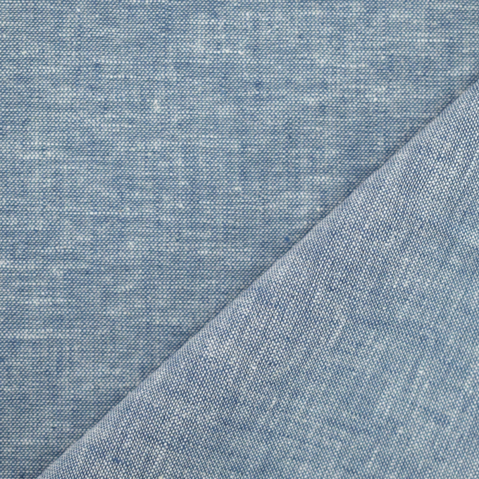 Linnen-katoen gemêleerd, blauw