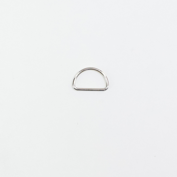 D-ring, 30 mm, zilverkleurig