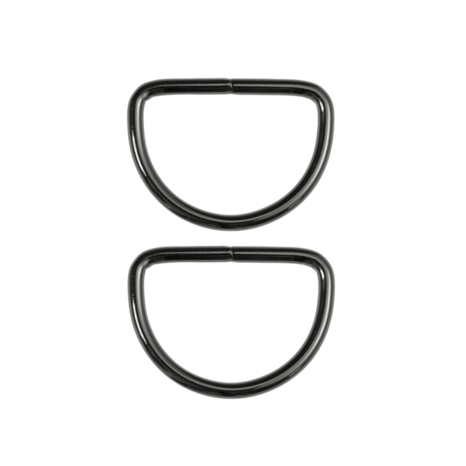 D-ring, 40 mm, gunmetal