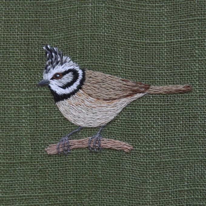 Handstickvorlage Fabelwald Birds No. 1, german