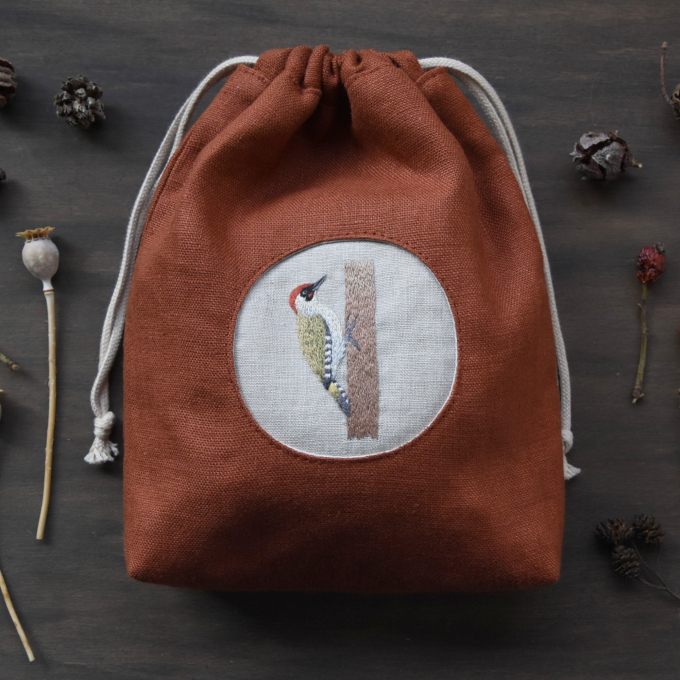 Handstickvorlage Fabelwald Birds No. 1, german