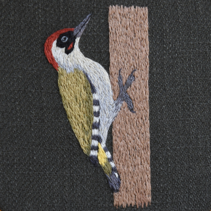 Handstickvorlage Fabelwald Birds No. 1, german
