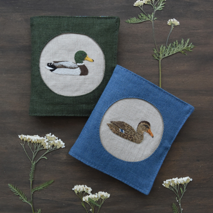 Handstickvorlage Fabelwald Vögel Nr. 2, german