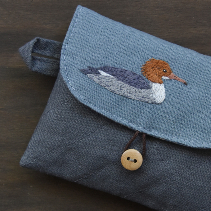 Handstickvorlage Fabelwald Vögel Nr. 2, german