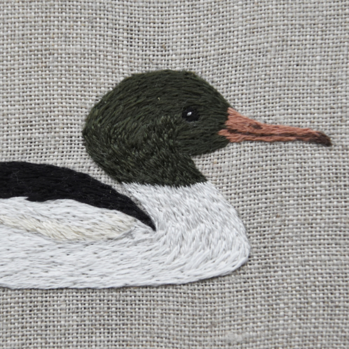 Handstickvorlage Fabelwald Vögel Nr. 2, german