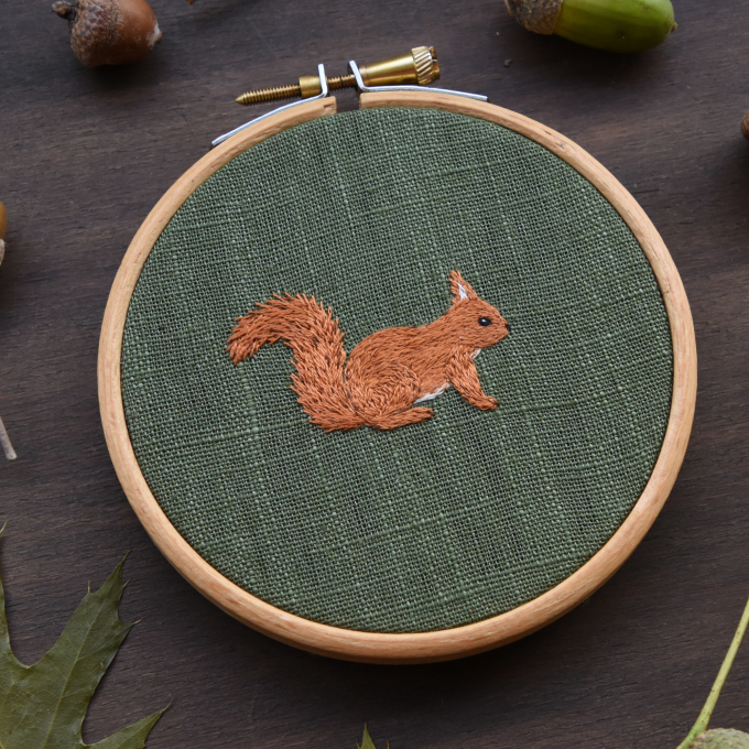Modèle broderie à la main pdf Waldminiaturen Fabelwald