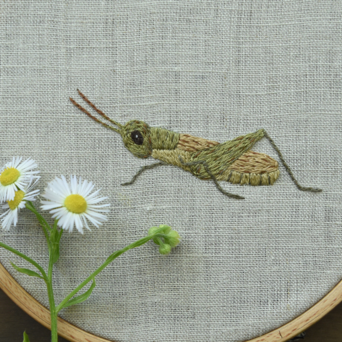 Modèle broderie à la main pdf Habitants des prés Fabelwald