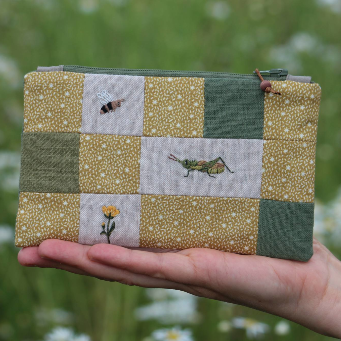 Modèle broderie à la main pdf Habitants des prés Fabelwald
