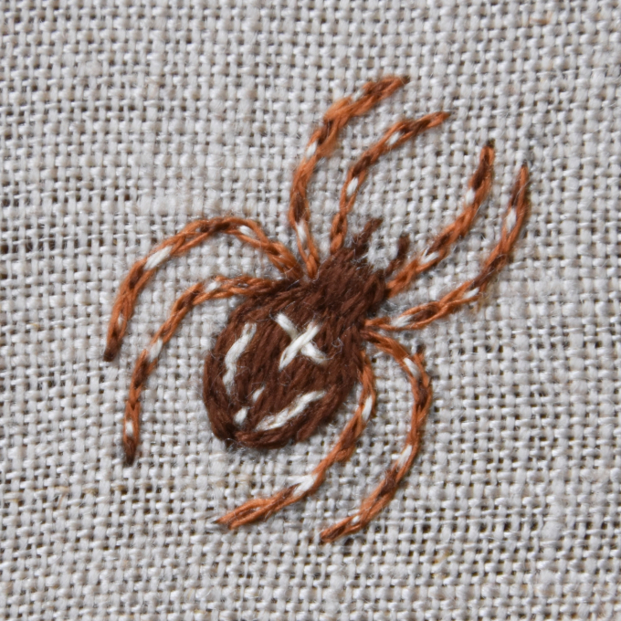 Modèle broderie à la main pdf Habitants des prés Fabelwald