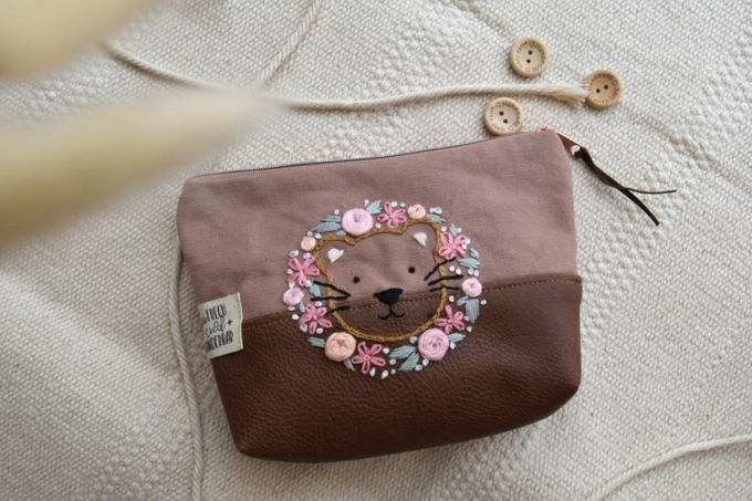 Modèle broderie à la main pdf Meilleurs amis Helloo Anni