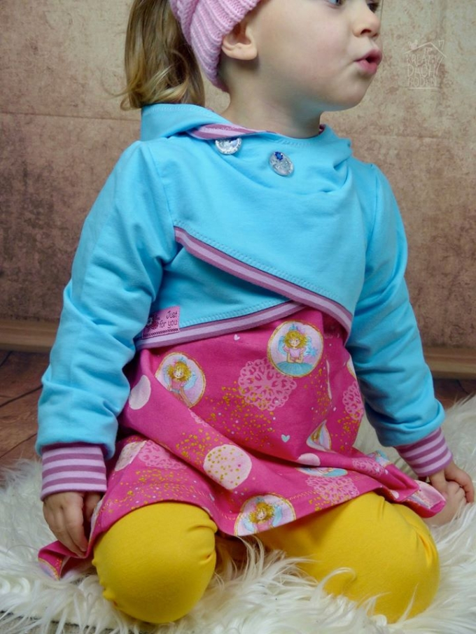 Hoodieband 15 mm, rosa