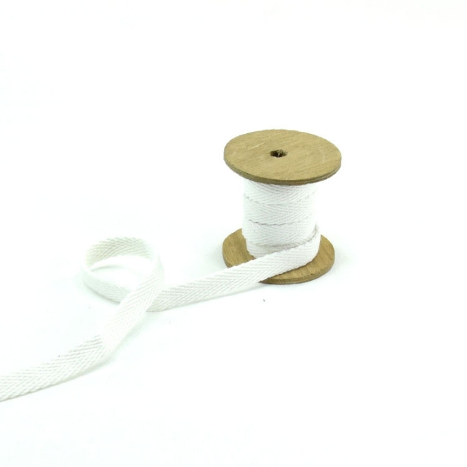 Hoodieband 15 mm, weiss
