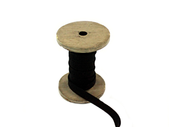 Hoodieband 17 mm, zwart