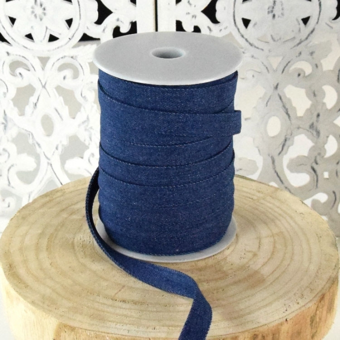 Hoodieband jeans look, blauw