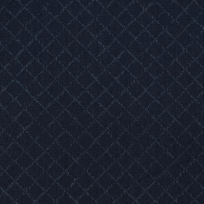 Jacquard Jeans Checks, dunkelblau