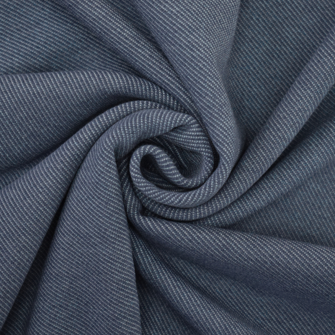 Jacquard Jersey Denim, blauw
