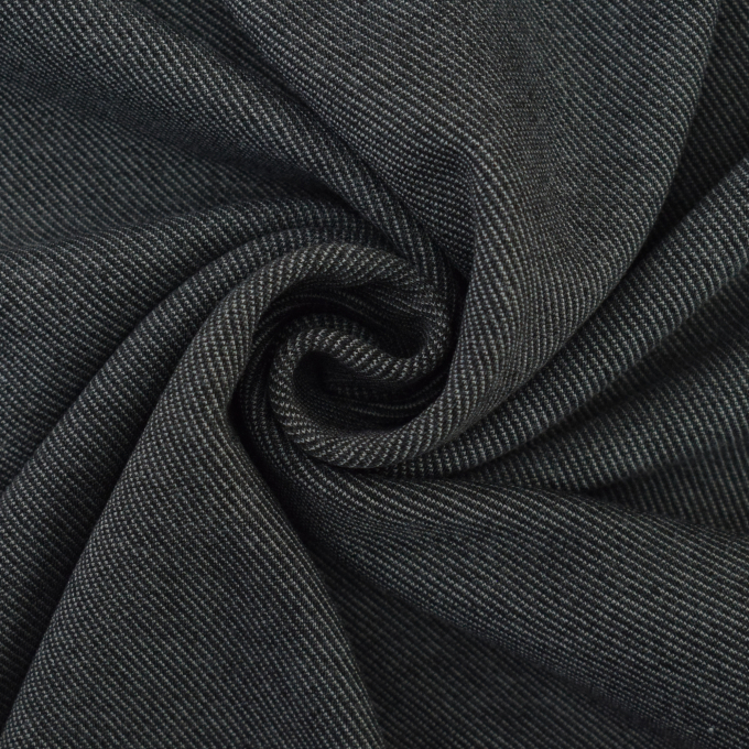 Jacquard Jersey Denim, zwart