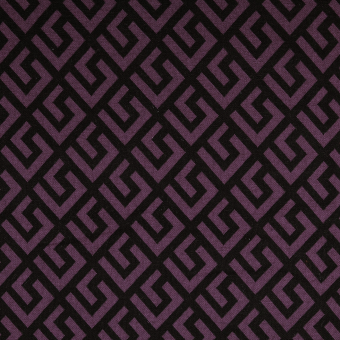 Jacquard jersey Dinah, donker roodpaars