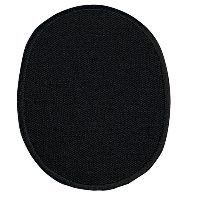2 patchs jean thermocollants, patchs genoux thermocollants/coudes, noir
