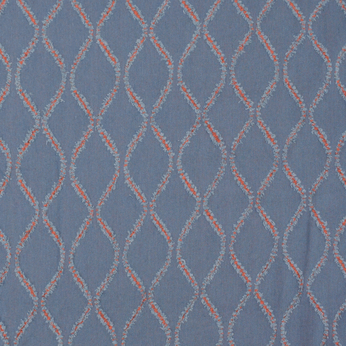 Jeansstoff Broken Waves, jeansblau