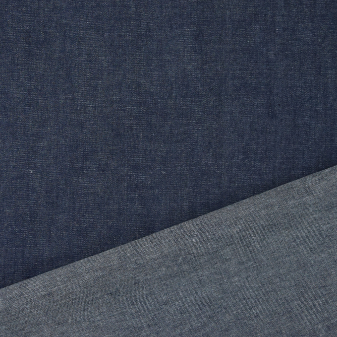 Jeansstoff leicht Uni, dunkelblau