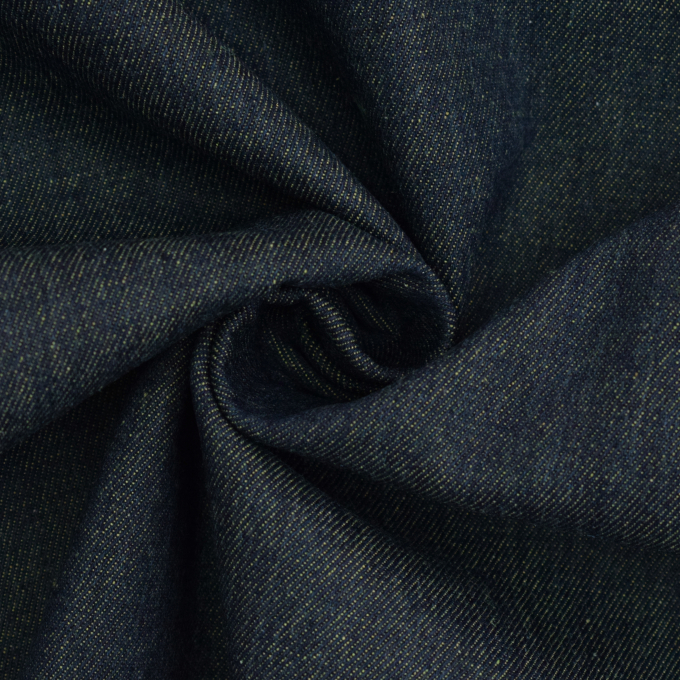Tissu jean denim double face Two Tone, jaune