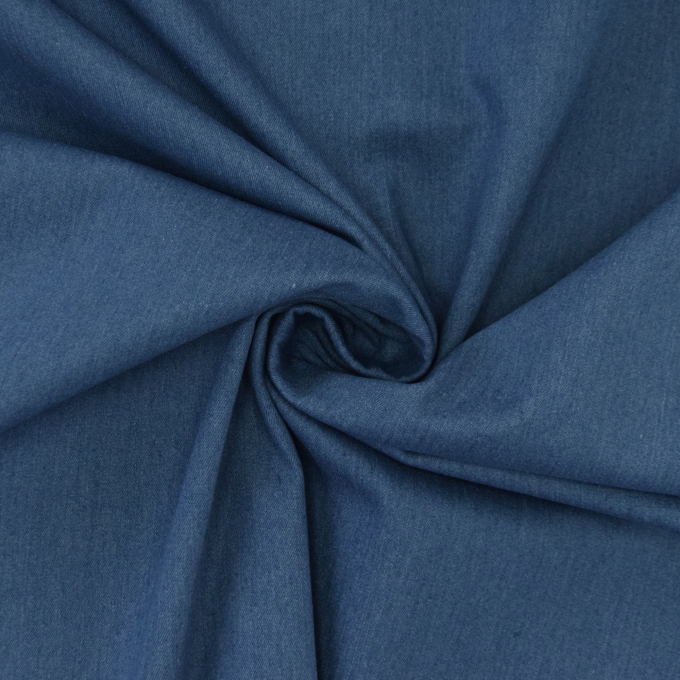 Jeansstoff uni, hellblau