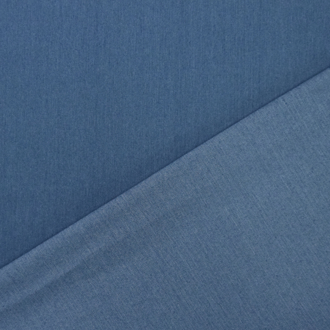 Jeansstoff uni, hellblau
