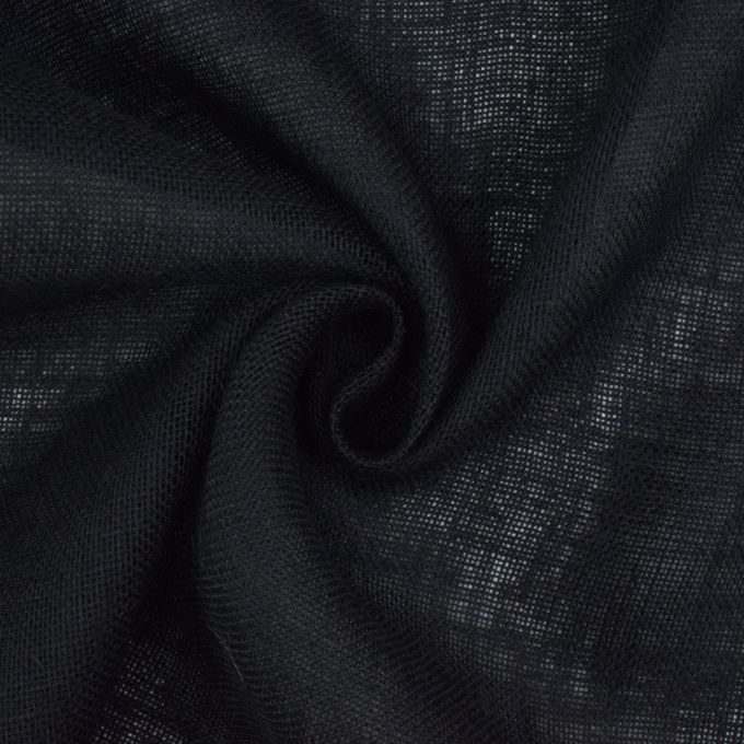 Jute zaklinnen uni, zwart