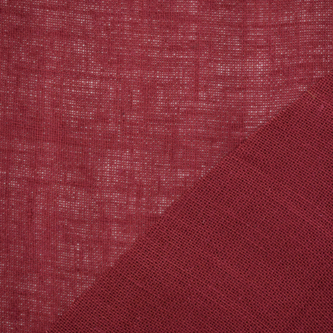 Jute zaklinnen uni, wijnrood