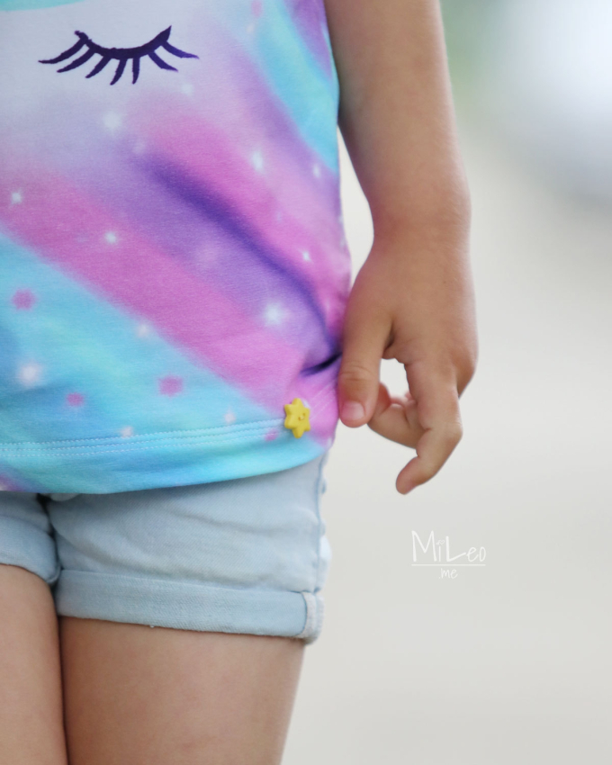 Children Button Stars, yellow