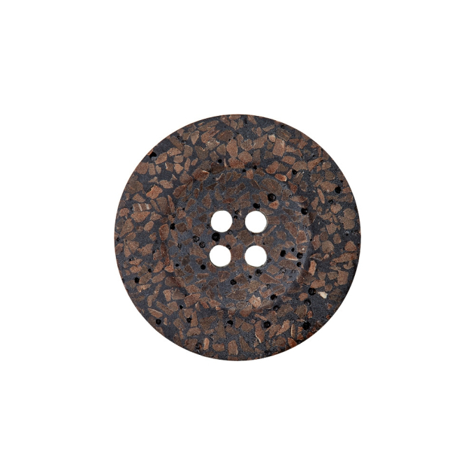 Coconut button 4-hole recycled, 12 mm