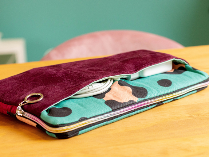 Kombi E-Book LaLilly Herzileien Laptoptasche Grande Trabajador & Pequeno Trabajador, duits