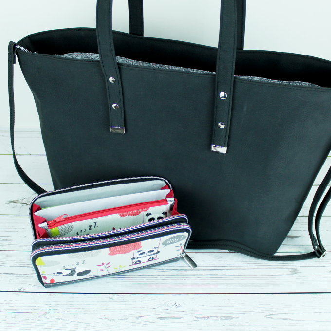 Kombi E-Book LilaMint Design Geldbörse Tennessee16 + Businessbag Alabama22, german