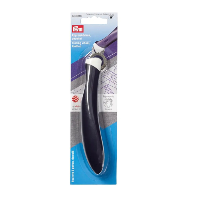 Roulette à patron dentelée ergonomic