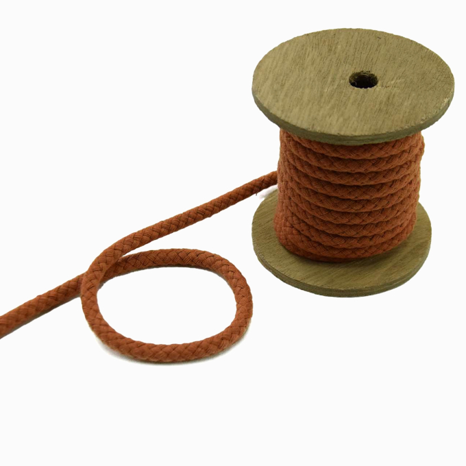 Cordon 6mm/ cordon sweat, terracotta