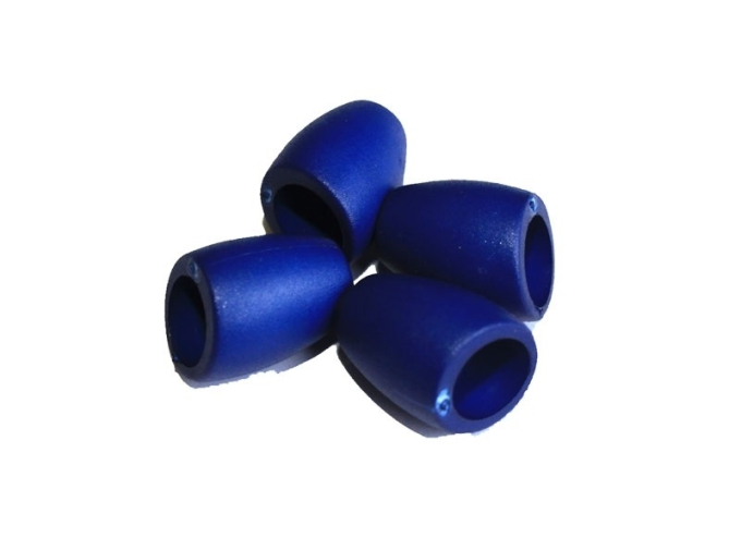Kordelende, royalblau